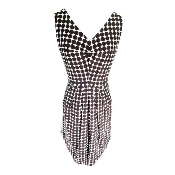 Banana Republic Marimekko Polka Dot Dress Size 8 - Picture 1 of 4